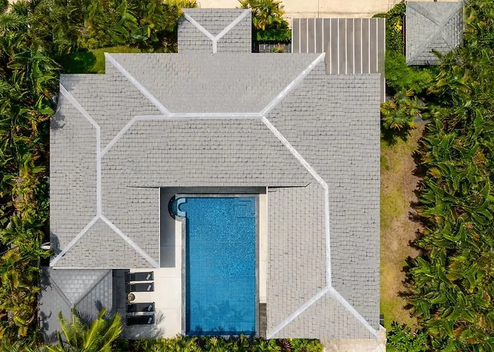Tropical 3Br Holiday Villa With Pool, Bbq, And Shaded Patio Within Walking Distance To Bang Tao Beach